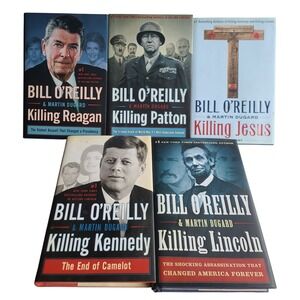 Bill O'Reilly Martin Dugard Killing Series First 5 Hardcover Book Lot Nonfiction